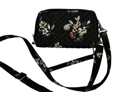 Lug Quickstep Convertible Wallet Crossbody Wristlet Bouquet Black
