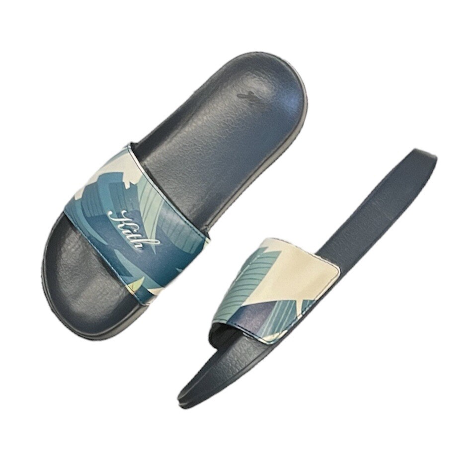 NEW Kith Men’s Palm Tree Slides size 41 Green Kith Men main image 3