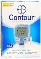 Contour Blood Glucose Monitoring System Blue 1 Each (pack Of 3) on sale Contour Blood Glucose Monitoring System Blue 1 Each (pack Of 3) on sale