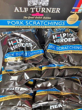 Alf Turner Pork Scratchings 70g ( 10 Bags )