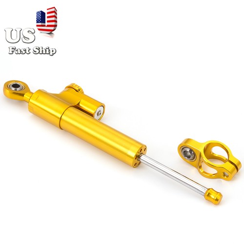 For Z1000 Z750 Ninja ZX14R EX300 CNC Steering Damper Stabilizer Linear Reversed - Picture 1 of 12