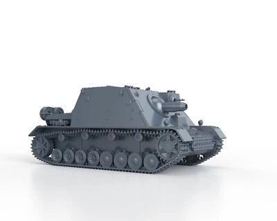 WARGAMEZONE WWII GERMAN Sturmpanzer IV Brummbar late - 1/48 1/56 1/72 1/87 1/100 3D Print