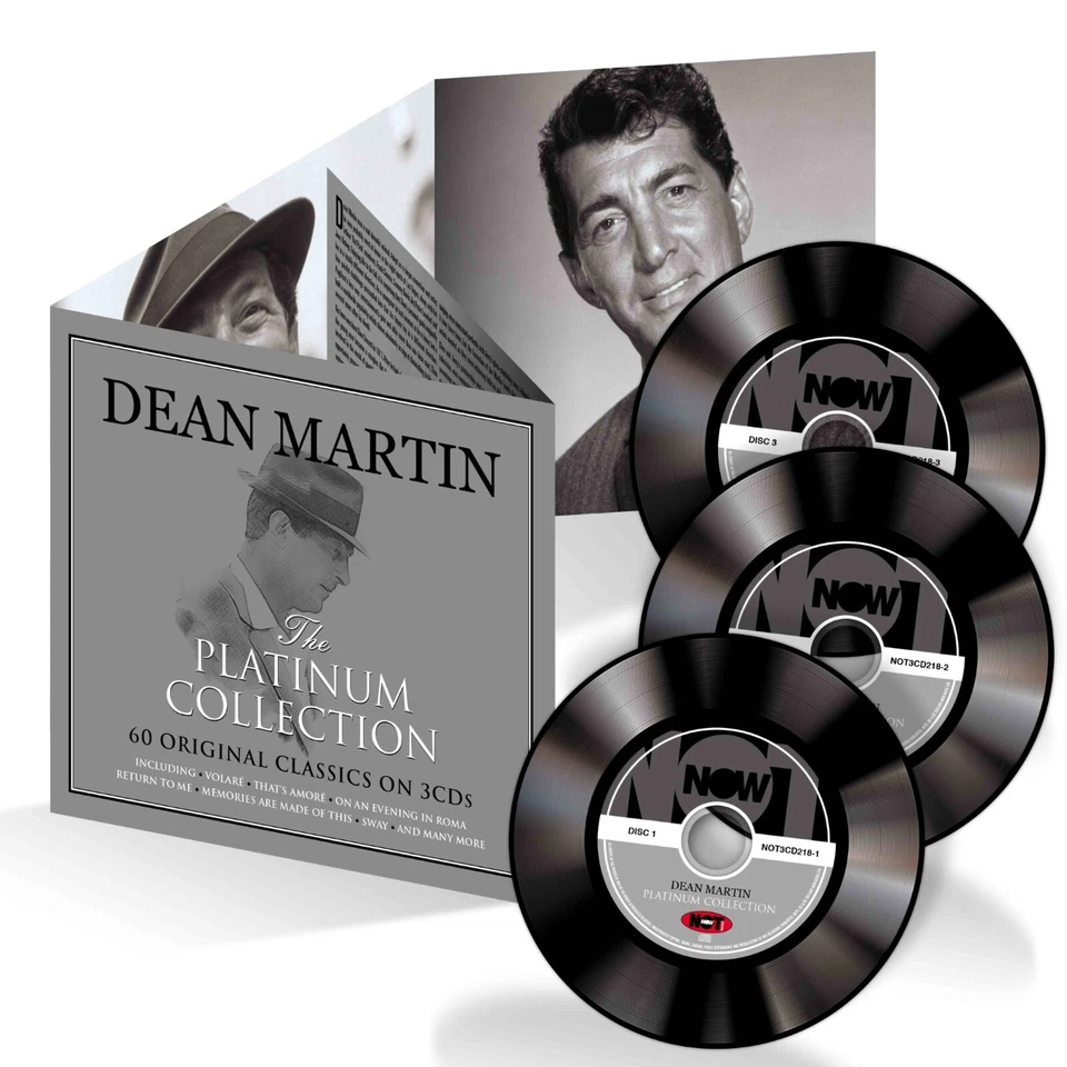 DEAN MARTIN * 60 Greatest Hits * NEW 3-CD Box Set * All Orig Recordings * Volare - Image 3 of 3