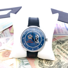 🎖Raro orologio Raketa 50 anni della vittoria URSS orologio da polso Roket So...