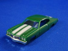 New Green / White 1970 Chevy Chevelle MoDEL MoToRING T-jet HO Slot Car body
