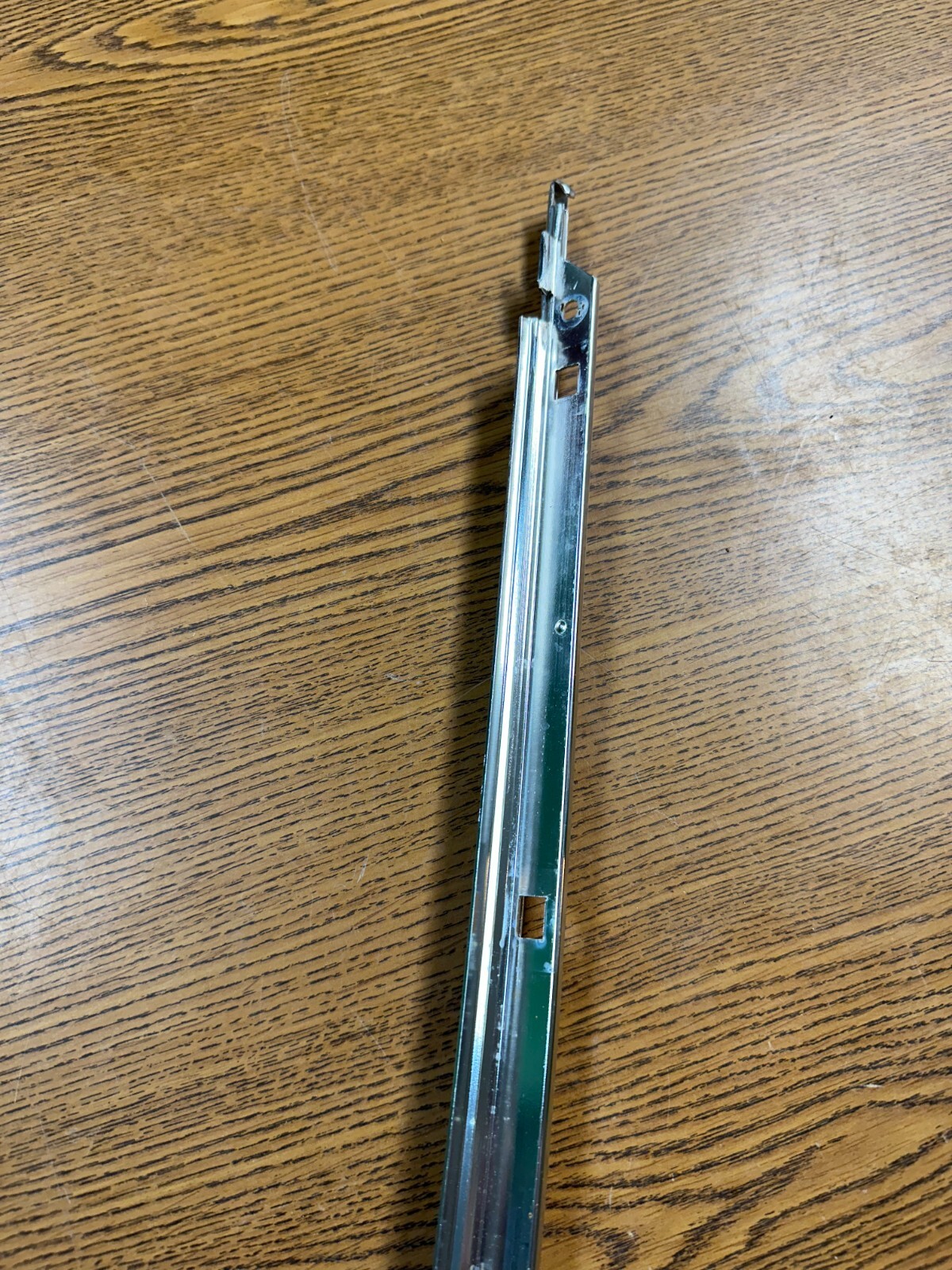 2004-2008 Maserati Quattroporte Left Front Side Door Window Upper Molding Chrome