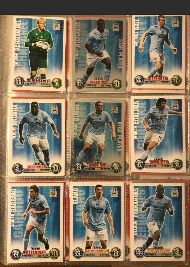 COMPLETE Match Attax Collector Binder 07/08 eBay