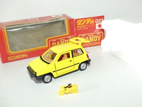 Miniature Voiture Honda City Dandy à L'échelle 1/43 - Couleur Noire - Neuf Dans Sa Boîte