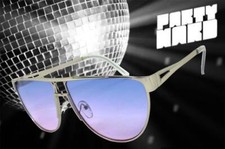 Classic Modern Retro Hip Hop Party Club Raver DJ Pimp SUN GLASSES Beach SHADES