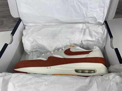 L新品 28.5㎝ NIKE W AIR MAX 1 LX FD2370-100 NEW Nike Air Max 1 LX Sail Rugged Orange Shoes FD2370-100