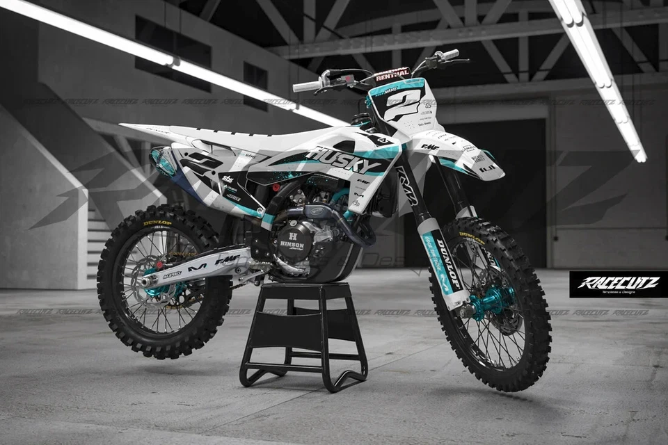 Graphic Kit Vinyl Wrap Decals motocross Husqvarna FC+TC 2025+ (2024 Factory Ed) - Image 4 of 4