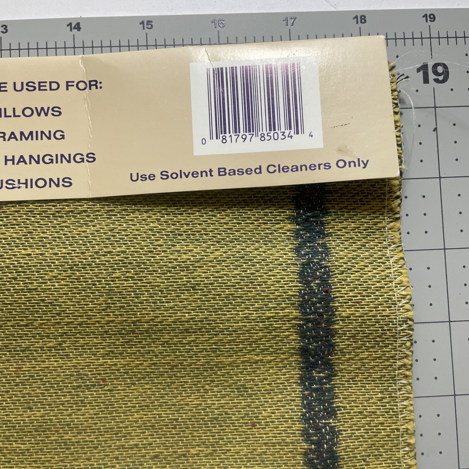 NOS Olde Greensborough Craft Co. Tapestry Panel  Wisemen Christmas Star 18”x 18”