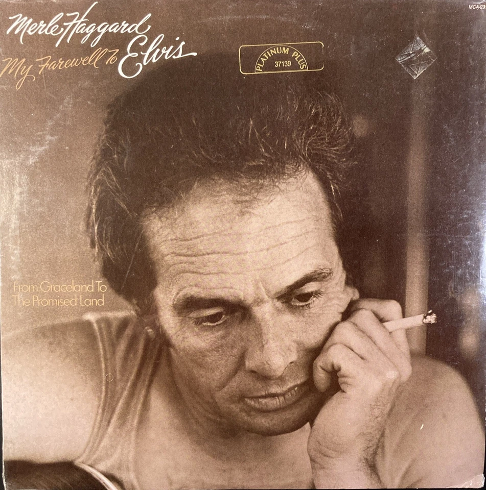My Farewell To Elvis by Merle Haggard (MCA Records, 1977) Brand New Sealed - Image 2 of 4
