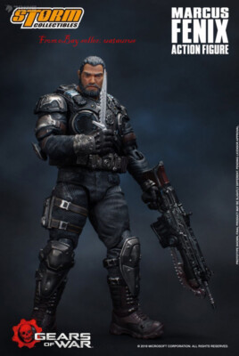 Perfect Storm Toys Gears Of War Marcus Fenix 1/12 In Stock New