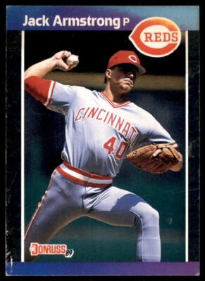 1989 Donruss #493 Jack Armstrong Rookie