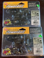 GILLY fishing bait/lure 3-pk Green Pumpkin PowerBait Berkely Lot x2pks NEW!