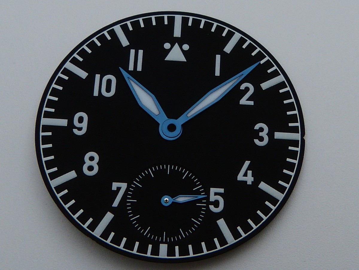 MONTRE PLANCHE D'AIGUILLES DOREES AURORE VC FHF HP HS MP