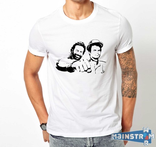 T-SHIRT MAGLIETTA BUD SPENCER E TERENCE HILL | eBay