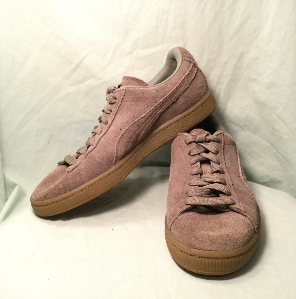 Tan puma best sale suede
