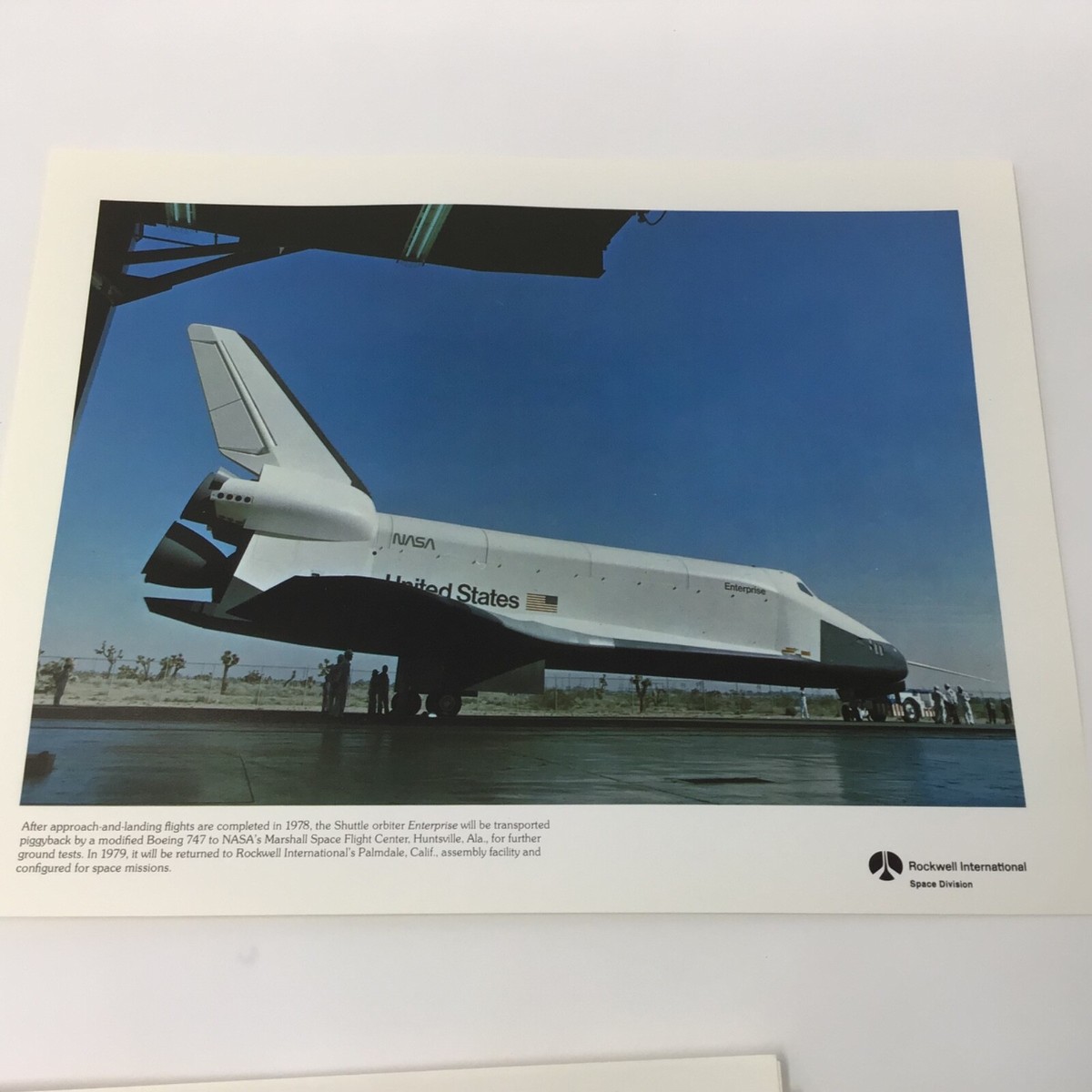 Vintage NASA SPACE SHUTTLE Photos vignettes collection of 10