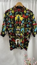 Vintage Embroidered Jacket Floral Cotton