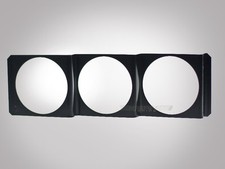 3er Instrumentenhalter für Radio DIN Schacht
