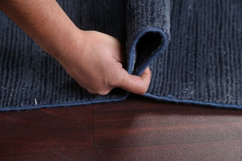 Classic Gabbeh Kashkoli Blue Wool Modern Accent Rug - Timeless Beauty 4x6 ft - Picture 16 of 18