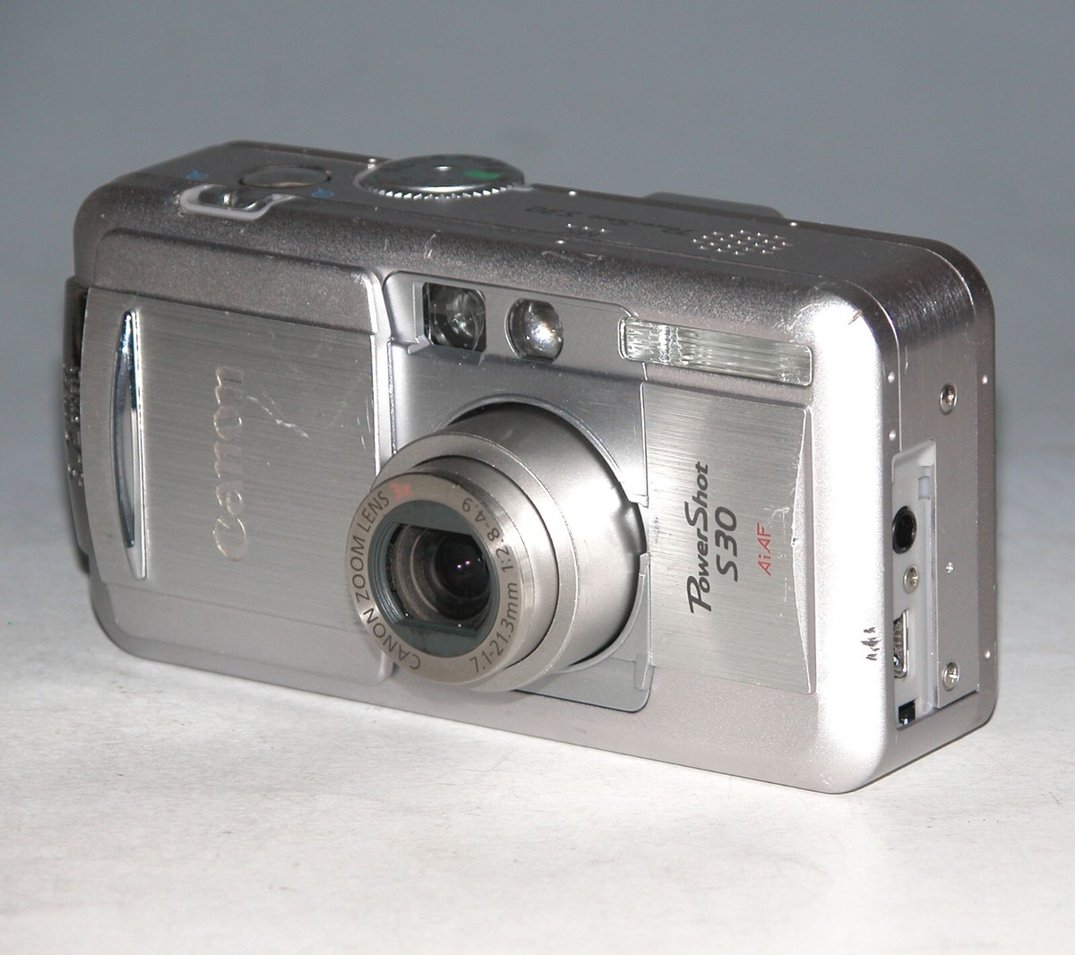 Canon PowerShot S30 3.2MP Digital Camera - Silver #3207 | eBay