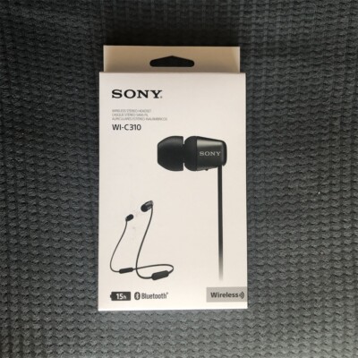 for Sony WI-C310 Wireless In-Ear Headphones - Black -