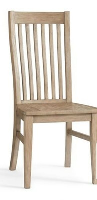 Pottery Barn Chair Trieste Dining Chair Belgian Gray Ebay