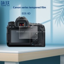 2 Pieces LCD Screen Protector Tempered Glass for EOS 6D Camera