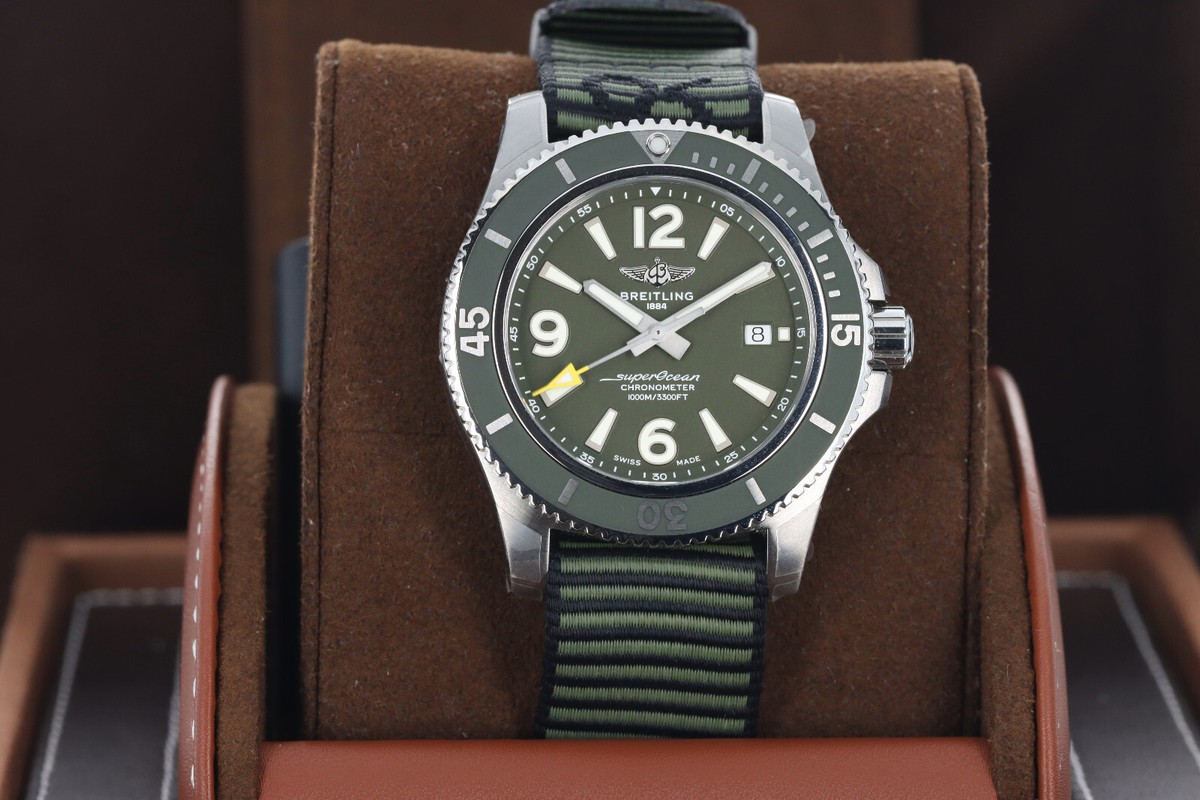 Breitling Superocean II Automatic 44mm Outerknown, Green Dial