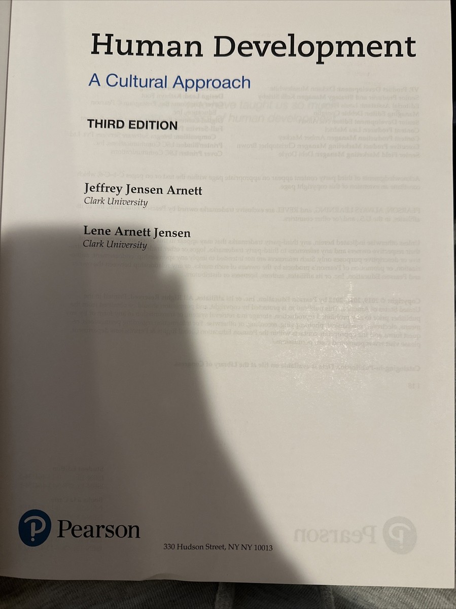 Human Development : A Cultural Approach by Lene Jensen and Jeffrey