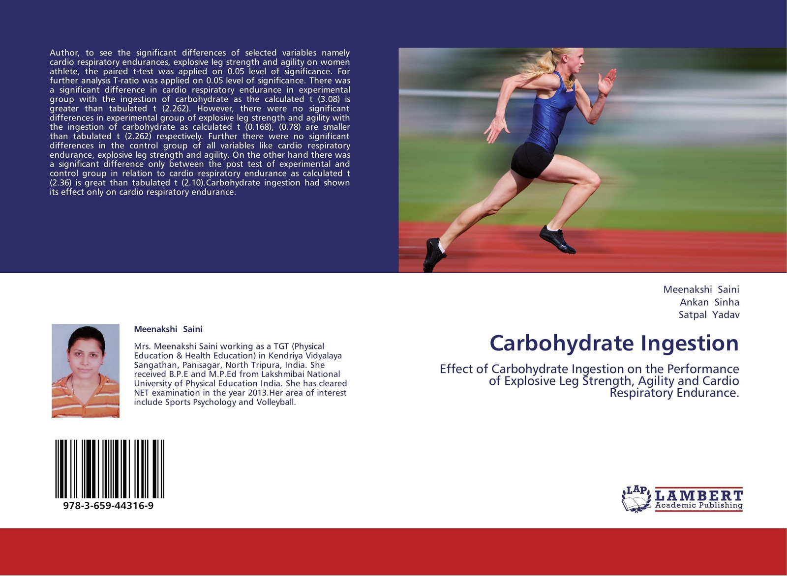 Thumbnail - Carbohydrate Ingestion Meenakshi Saini (u. A.) Taschenbuch Paperback