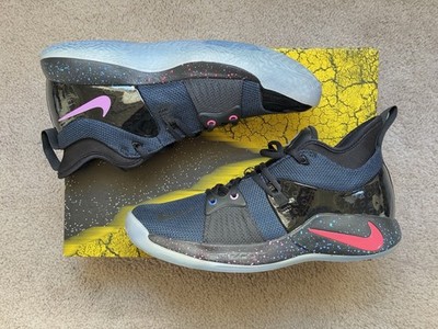 Nike PG 2 PlayStation EP Black Racer Blue Men's Basketball Sneakers US8