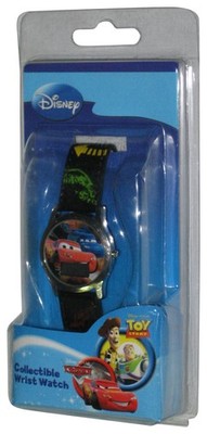 Disney Pixar Cars Film Lightning & DJ Sammelfigur (2009) Ruz Armbanduhr X92987