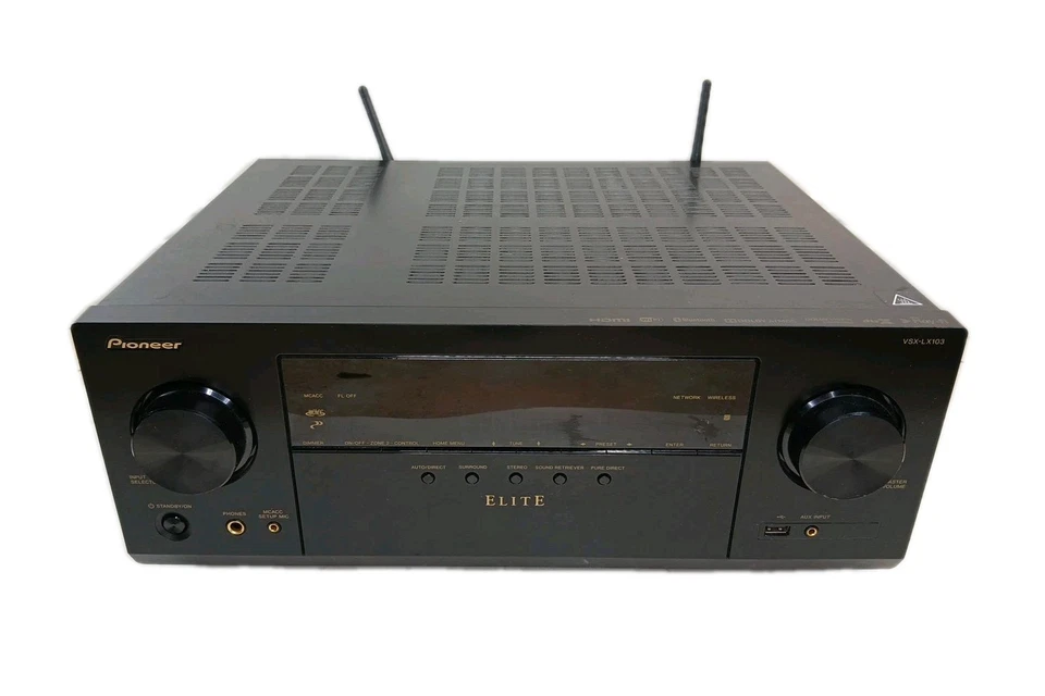 Pioneer Elite VSX-LX103 AV Network Receiver 7.2 Channel - *READ DISCRIPTION* - Image 2 of 4