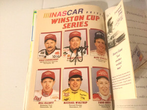 NASCAR Souvenir Programs: Bristol 1994. Harry Gant Autograph. Gordon Martin. Lot
