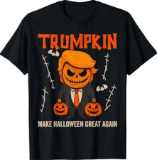 Trumpkin Make Halloween Great Again Funny T-Shirt