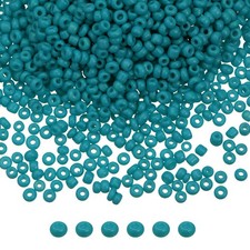 Glass Beads 2mm Hole Loose Beads for Bracelet Earring Making Blue Green