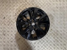 13-19 PEUGEOT 2008 17" INCH 4 STUD 10 SPOKE ALLOY WHEEL 6.5JX17CH4 (SCRATCHED)