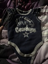 Cowboys NFL taille 0-3 Mo. Pièce unique