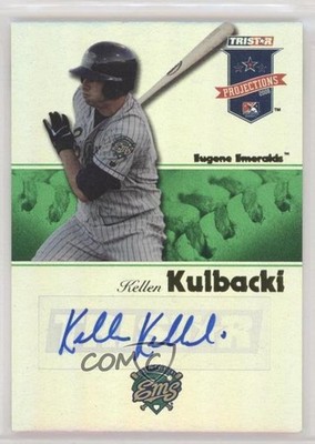 2008 TRISTAR PROjections Green Reflectives 33/50 Kellen Kulbacki #250 Auto 1c1