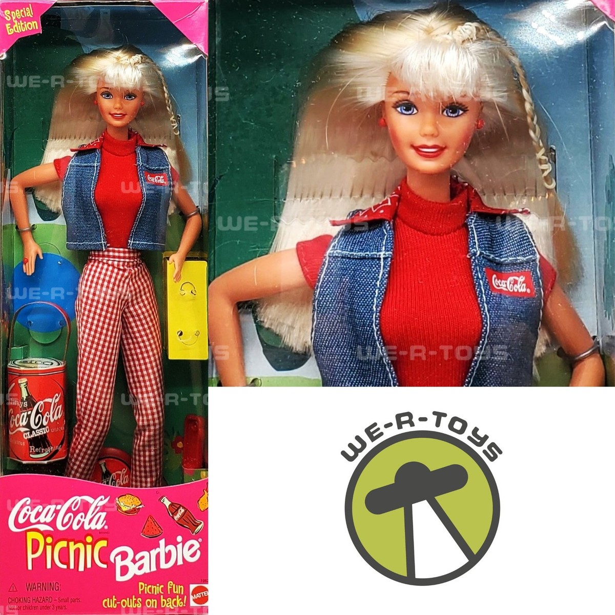 Coca Cola Picnic Barbie Doll Special Edition 1997 Mattel 19626 | eBay