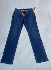 NWT Duluth Trading Co Jeans Women's 2x29 Dark Wash DuluthFlex Daily Denim Slim