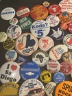 Vintage 1970’s 80’s Pinback Button Huge Lot Of 110 Advertising Sports Etc 3 Pds — photo 2