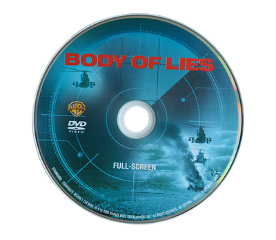 BODY OF LIES DVD 2008 Full-Screen Leonardo DiCaprio Disc Only 