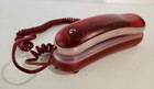 Telstra TP20 Retro Slim Red Visible Circuitry Landline Telephone TESTED WORKING