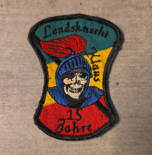 MC Patch Landsknecht 15 Jahre
