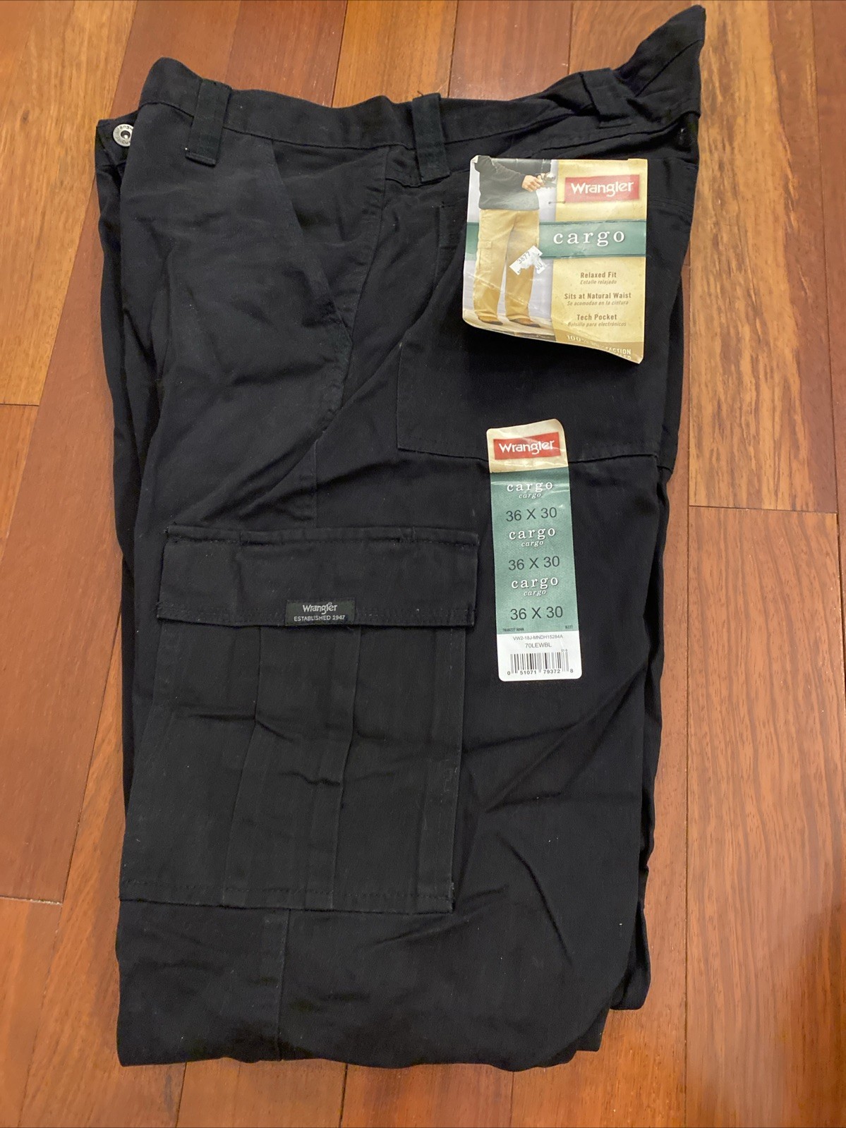 Relaxed Fit Black Size 36x30 Nwt